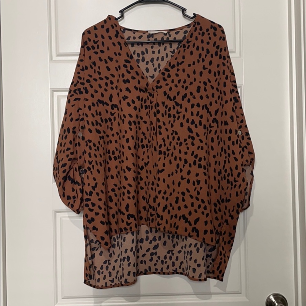 Oversized. Dress blouse